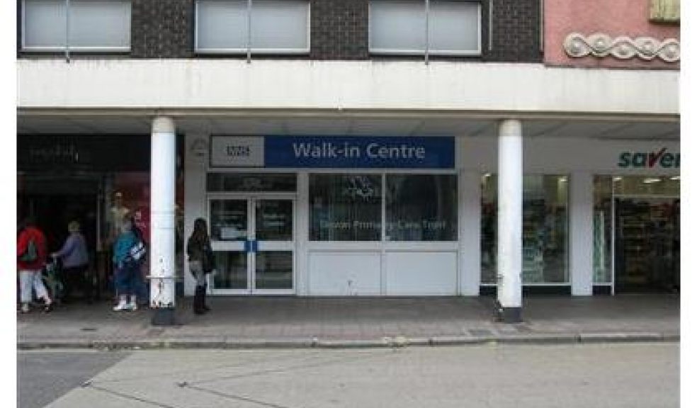 New opening hours for Sidwell Street walkin centre The Exeter Daily